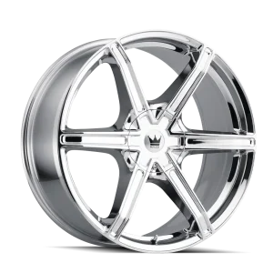 Mazzi – STILTS – Chrome – 18″x8″ 20mm – Summer Wheels – 371-8837C
